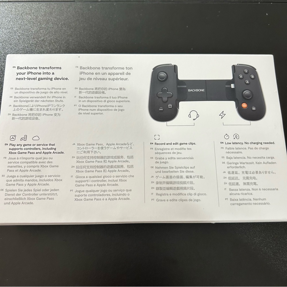 Backbone Handheld Console - Black-New In Sealed Box - Picture 2 of 7